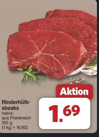 Famila Nord West Rinderhüft- steaks Angebot