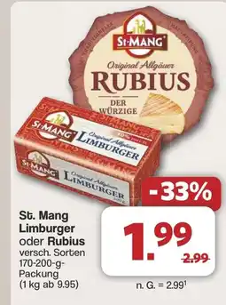 Famila Nord West St. Mang Limburger oder Rubius Angebot