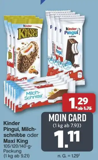 Famila Nord West Kinder MAXI Pingui Milch- Schnitte Angebot