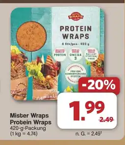 Famila Nord West Mister Wraps Protein Wraps Angebot