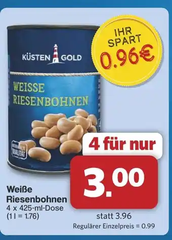 Famila Nord West Weiße Riesenbohnen Angebot