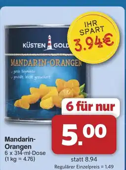 Famila Nord West Mandarin- Orangen Angebot