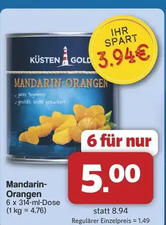 Famila Nord West Mandarin- Orangen Angebot