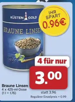 Famila Nord West Braune Linsen Angebot