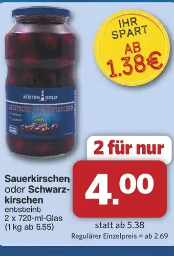 Famila Nord West Sauerkirschen oder Schwarz- kirschen Angebot