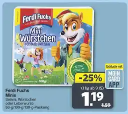 Famila Nord West Ferdi Fuchs Minis Angebot