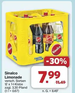 Famila Nord West Sinalco Limonade Angebot