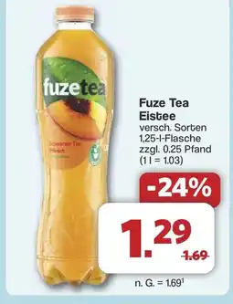 Famila Nord West Fuze Tea Eistee Angebot