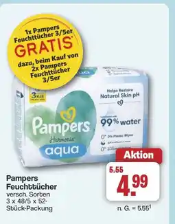 Famila Nord West Pampers Feuchttücher Angebot