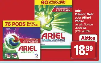 Famila Nord West ARIEL Pulver*, Gel* oder All-in-1 Pods✩ Angebot