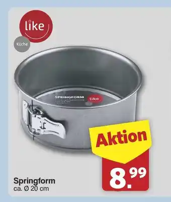 Famila Nord West SPRINGFORM Angebot