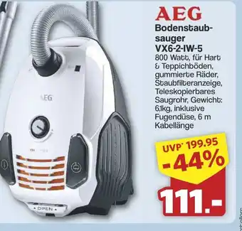 Famila Nord West Bodenstaub- sauger VX6-2-IW-5 Angebot