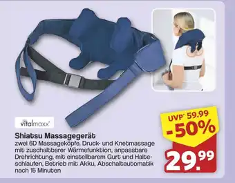 Famila Nord West Shiatsu Massagegerät Angebot