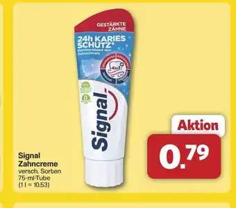 Famila Nord West Signal Zahncreme Angebot