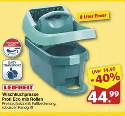 Famila Nord West LEIFHEIT Wischtuchpresse Profi Eco mit Rollen Angebot