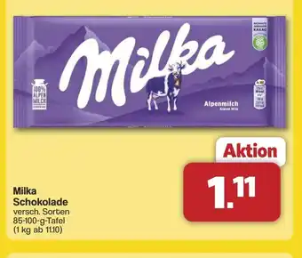 Famila Nord West Milka Schokolade Angebot