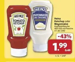 Famila Nord West Heinz Ketchup oder Mayonnaise Angebot