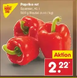 Netto Marken-Discount Paprika rot Angebot