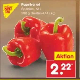 Netto Marken-Discount Paprika rot Angebot