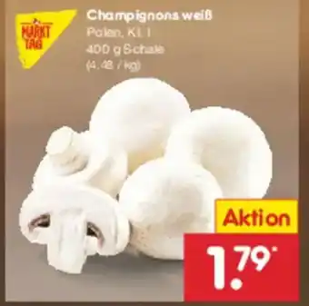 Netto Marken-Discount Champignons weiß Angebot