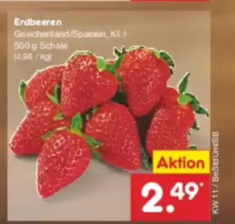 Netto Marken-Discount Erdbeeren Angebot