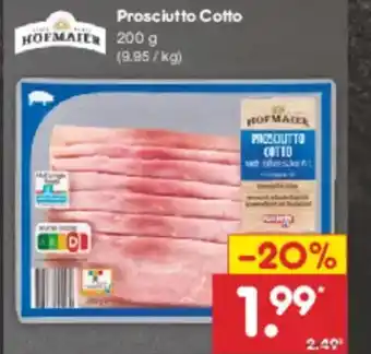 Netto Marken-Discount Prosciutto Cotto Angebot