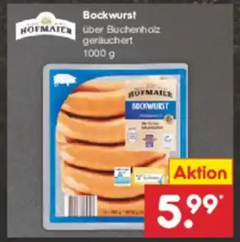 Netto Marken-Discount Bockwurst Angebot