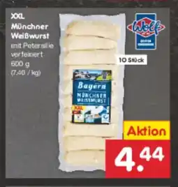 Netto Marken-Discount XXL Münchner Weißwurst Angebot