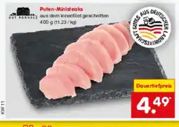 Netto Marken-Discount Puten-Ministeaks Angebot