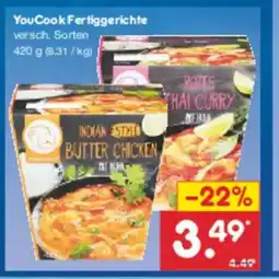 Netto Marken-Discount YouCook Fertiggerichte Angebot