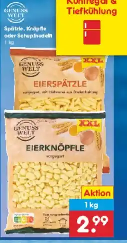 Netto Marken-Discount Spätzle, Knöpfle oder Schupfnudein Angebot