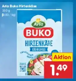 Netto Marken-Discount Arla Buko Hirtenkäse Angebot