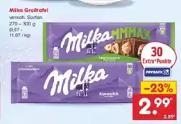 Netto Marken-Discount Milka Großtafel Angebot