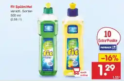 Netto Marken-Discount Fit Spülmittel Angebot