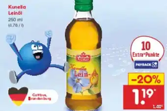 Netto Marken-Discount Kunella Leinöl Angebot