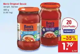 Netto Marken-Discount Ben's Original Sauce Angebot