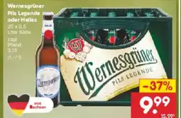 Netto Marken-Discount Wernesgrüner Pils Legende oder Helles Angebot