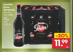 Netto Marken-Discount Lausitzer Porter Schwarzes Angebot