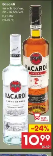 Netto Marken-Discount Bacardi Angebot