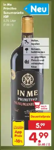 Netto Marken-Discount In Me Primitivo Susumaniello Angebot