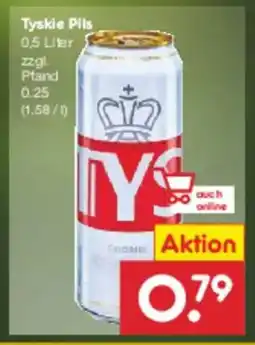 Netto Marken-Discount Tyskie Pils Angebot