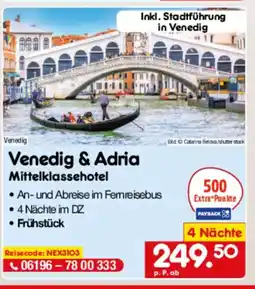 Netto Marken-Discount Venedig & Adria Mittelklassehotel Angebot