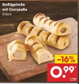 Netto Marken-Discount Geflügelrolle mit Currysoße Stück Angebot