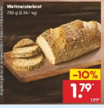 Netto Marken-Discount Weltmeisterbrot Angebot