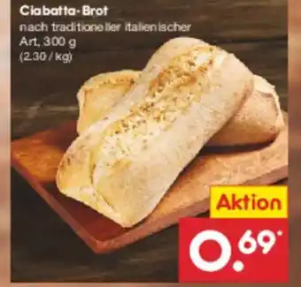 Netto Marken-Discount Ciabatta-Brot Angebot