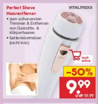 Netto Marken-Discount Perfect Shave Haarentferner Angebot