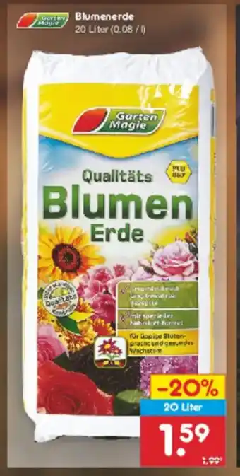 Netto Marken-Discount Gary Blumenerde Angebot