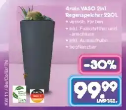 Netto Marken-Discount 4rain VASO 2in1 Regenspeicher 220L Angebot