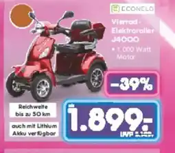 Netto Marken-Discount Vierrad Elektroroller J4000 Angebot