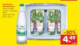 Netto Marken-Discount Lichtenauer Mineralwasser Angebot